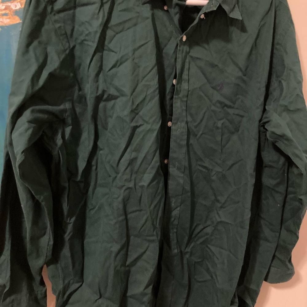 Ralph Lauren Forest Green Shirt Jacket